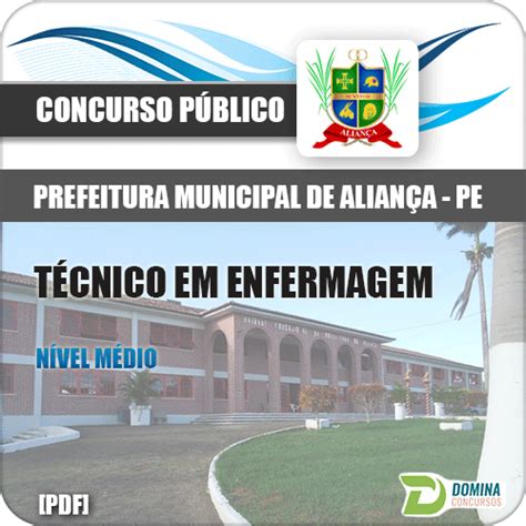 Apostila Concurso Pref Aliança PE 2018 Técnico de Enfermagem