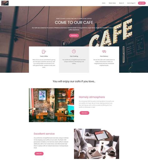 Small Business Website Templates Free PARAHYENA