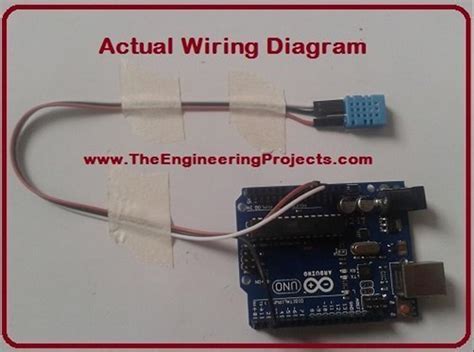 DHT11 Arduino Interfacing - The Engineering Projects