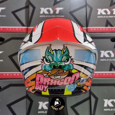 Psb Approved Kyt Nf J Kasma Daniel Replica Open Face Double Visor