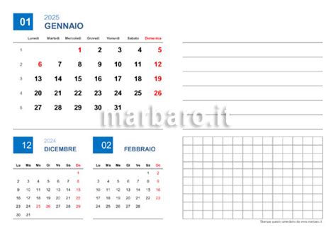 Calendario 2025 Mensile In Pdf Stampabile Scegli E Scarica Ora