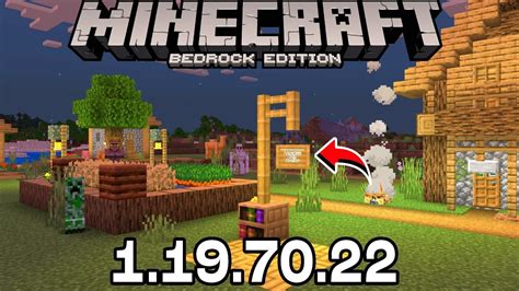 Minecraft Pe 1 19 70 22 Paridades E CorreÇÕes De Bugs Bedrock