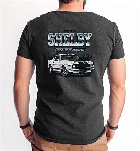 Shelby Gt350 T Shirt For Him Ford Mustang Shirt T For Him Shirt For Classic Car Lover T