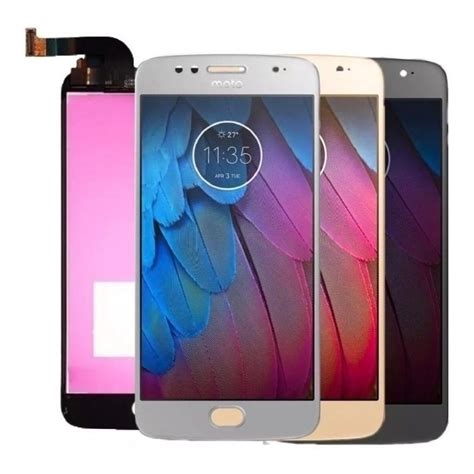 Tela Touch Display Motorola Moto G5s Xt1792 Frontal Cola REF 08A5