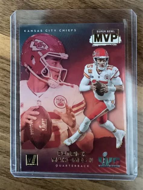 2023 PANINI DONRUSS 1 Patrick Mahomes Ii Super Bowl Lvii Mvp Kansas