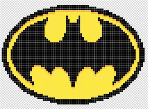 Perler Bead Project Batman Superman Wonder Woman Logos Pixel Art