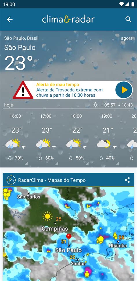 Accuweather: como usar o aplicativo de previsão de tempo