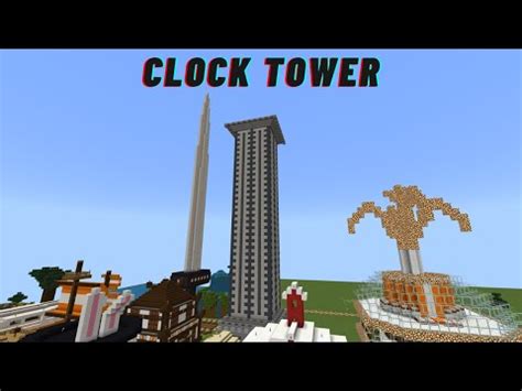 How To Build Stampy S Lovely World 173 Clock Tower Part 1 YouTube