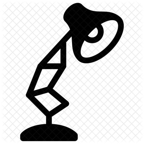 Free Pixar lamp Icon of Glyph style - Available in SVG, PNG, EPS, AI ...