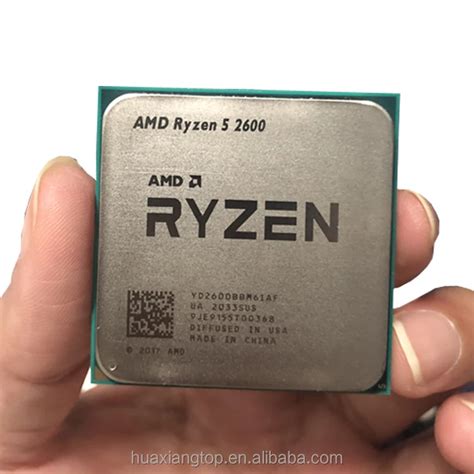 Procesador De Cpu De Escritorio Amd 2600 R5 260034 Ghz 39 Ghzseis Núcleos16mb65wam4