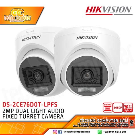 HIKVISION DS 2CE76D0T LPFS 2MP 1080P INDOOR Camera CCTV