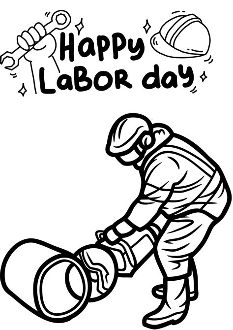 Labor Day Images Free 40 Printables Coloring Templates Printaboles