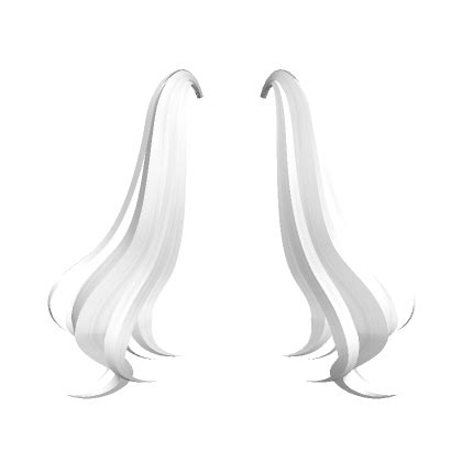 Mega Pigtails Extensions White S Code Price RblxTrade