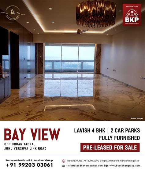 Bay View Opp Urban Tadka Juhu Versova Link Road Lavish Bhk Car