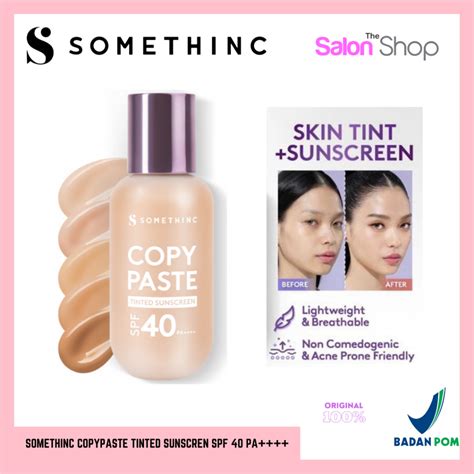 Jual Somethinc Copy Paste Tinted Sunscreen Spf Pa Skin Tint