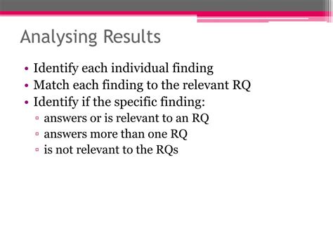 Ppt Relevance Of Findings In Results To Discussion Sections In Applied Linguistics Research