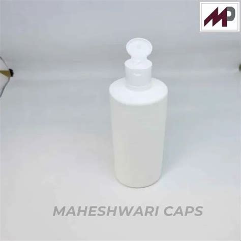 MP White 200 ML HDPE Cosmetic Sleek Bottle And Flip Top Cap At Rs 6 12