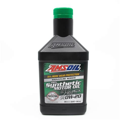 AMSOIL 0W20 Signature Series Engine Oil Fully Synthetic 1 Quart