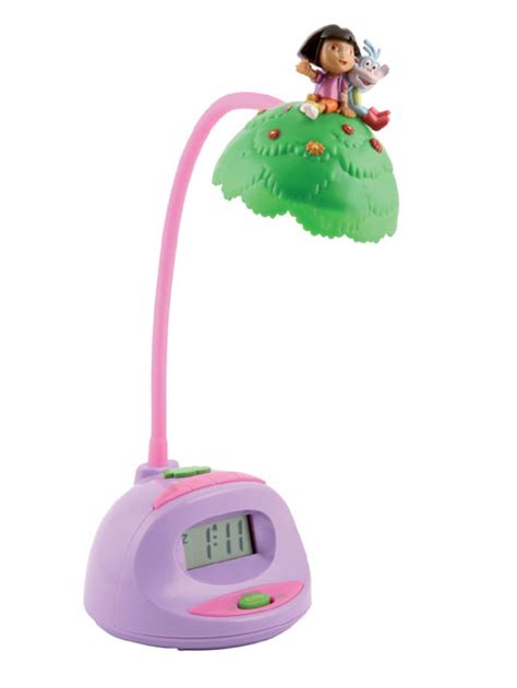 Dora The Explorer Alarm Clock With Adjustable Lamp Review Compare