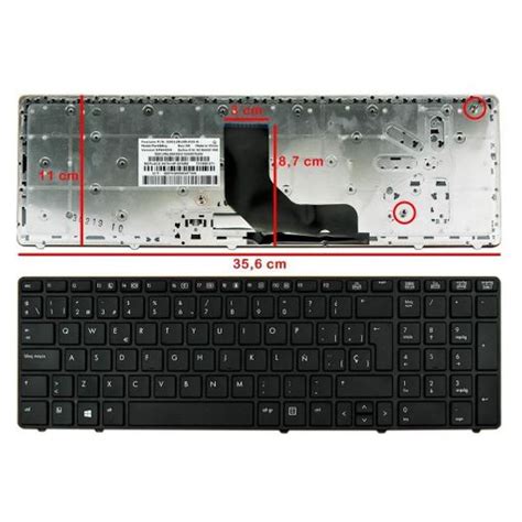 Teclado Para Port Til Hp Elitebook P Probook B B B Con