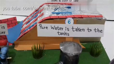 Water Filter Working Model How To Make Water Filter Plant Science