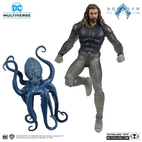 Aquaman Y El Reino Perdido Figura Dc Multiverse Aquaman Stealth Suit