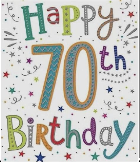 Pin By Lynn Steele On Birthday Greetings In 2023 Happy 70 Birthday