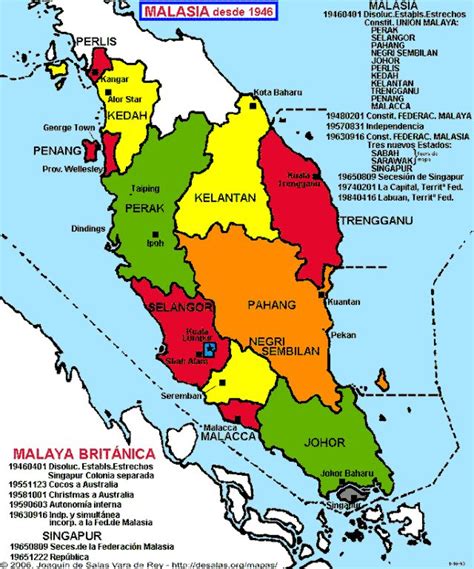 Malay Peninsula World Map