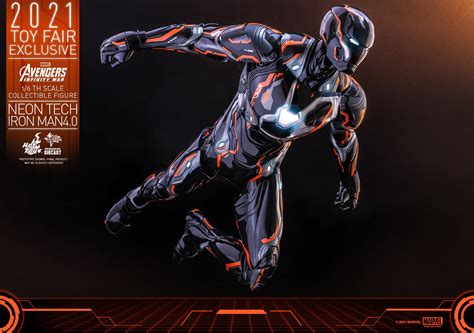 Iron Man Enters The Grid With Hot Toys New Neon Tech Figure