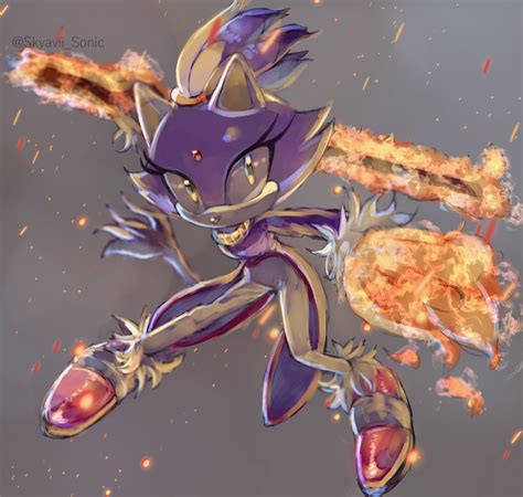 Blaze by Skyavii-Sonic on DeviantArt