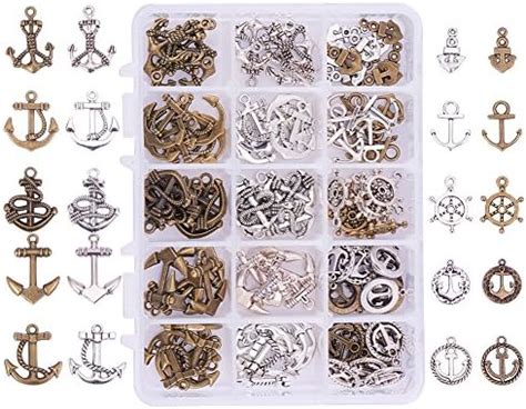 Zarrs Pi Ces Breloques Argent Es Mixte Charms Pendentifs