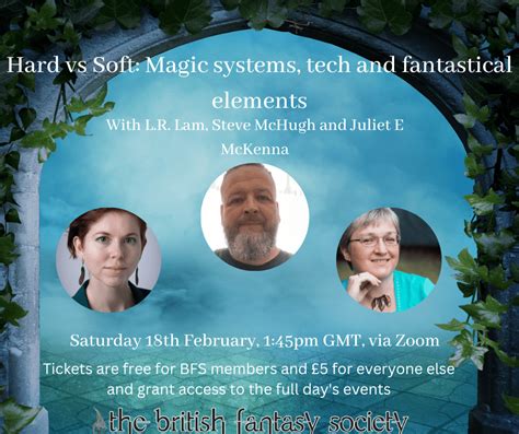 February Event Hard Vs Soft Magic Systems Tech And Fantastical