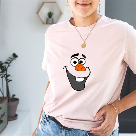 Olaf Face Svg Layered Item Clipart Cricut Digital Vector Cut File