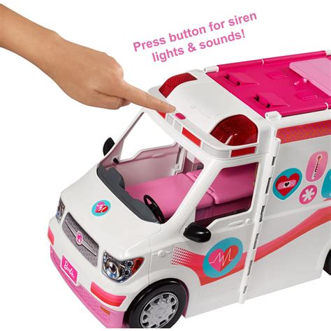 Barbie Care Clinic Playset Accessories Ambulance Vehicle Hospital Fun Kids Toy 887961628739 | eBay