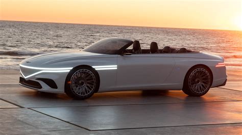 Genesis X Convertible Concept Makes The Case For A Sexy Electric Grand