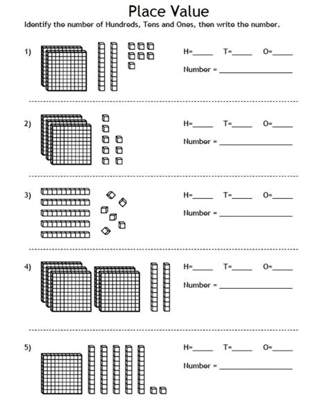 place value worksheet | Live Worksheets - Worksheets Library