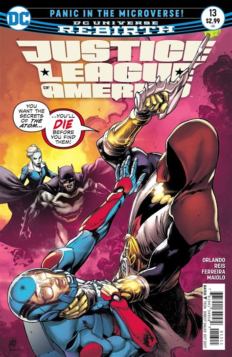 Weird Science DC Comics PREVIEW Justice League Of America 13