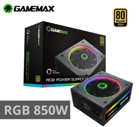 Gamemax W Rainbow Plus Gold Modular Rgb Fuente De Poder