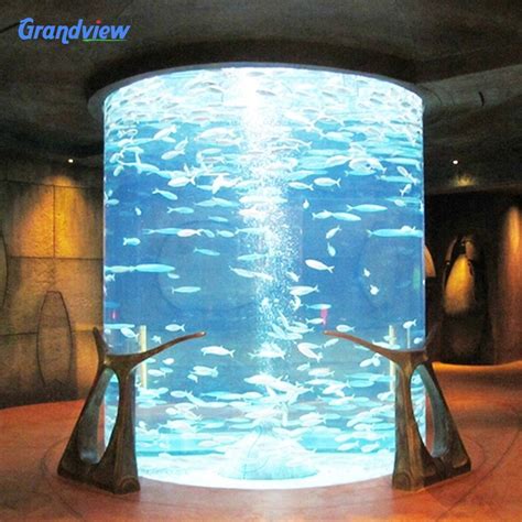 Fancy Clear Large Round Acrylic Fish Tank Aquarium China Large