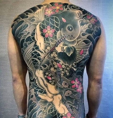 50 Japanese Back Tattoo Designs For Men Traditional Ink Ideas