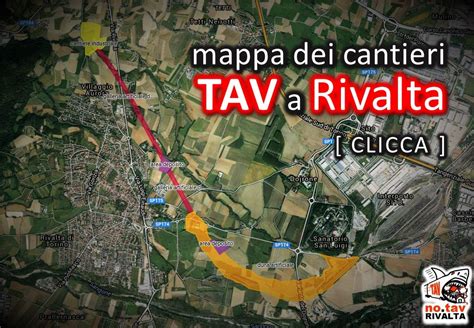 Il Tav A Rivalta Mappa Interattiva