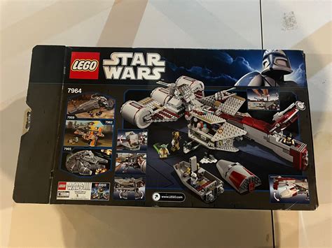 Complete Lego Star Wars Republic Frigate W Org Pking Manual