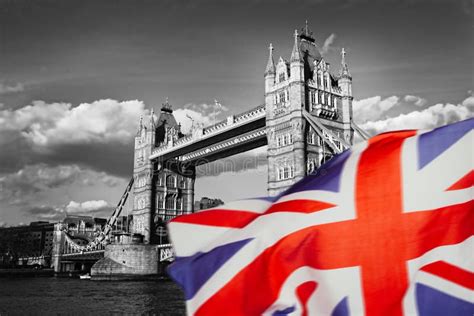 London stock photo. Image of britain, flag, exit, city - 160699906