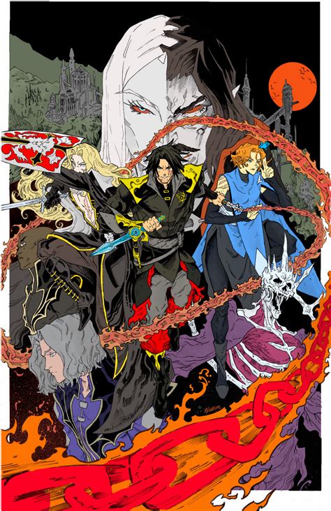 Castlevania Coloring By Honeyfham On Deviantart