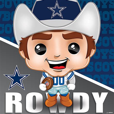 Officially Licensed Rowdy - Dallas Cowboys Mascot 100 Piece Puzzle ...