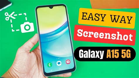 Samsung Galaxy A15 5G Easiest Way Of Screenshot YouTube