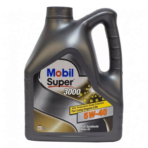 Купить Моторное масло Mobil Super 3000 X1 5W40 4л п/синт. с доставкой ...