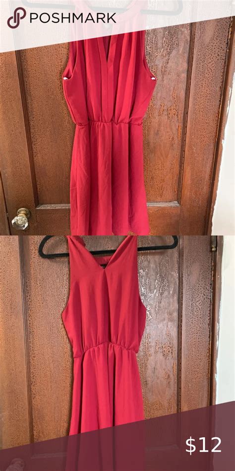 Red Monteau Dress In 2020 Dresses Monteau Fashion