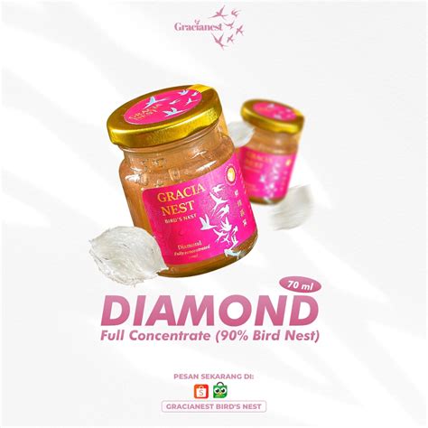 Jual Minuman Sarang Burung Walet Diamond Fully Concentrated 70 Ml Shopee Indonesia