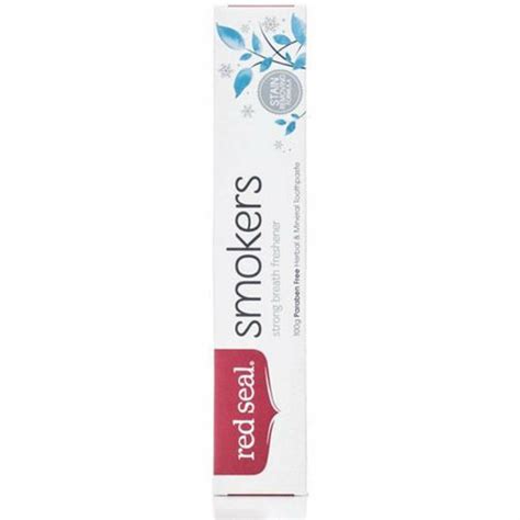 Red Seal Smokers Toothpaste 100g Buy Organics Online